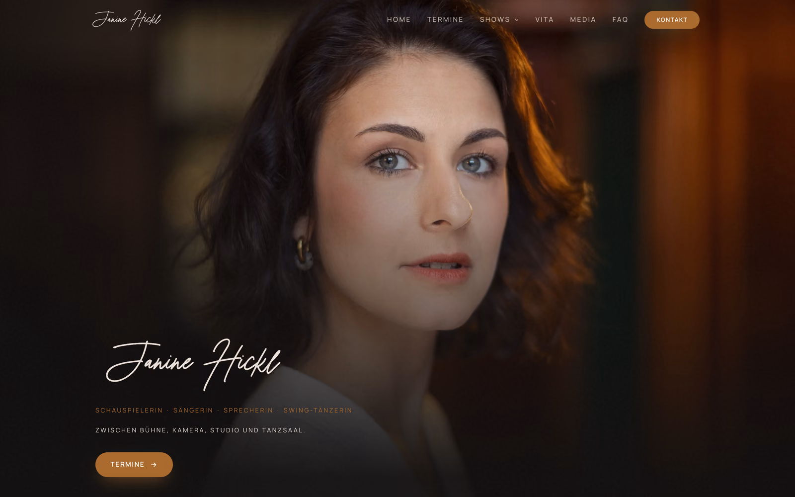 janine-hickl.com – Website von OneDaySite