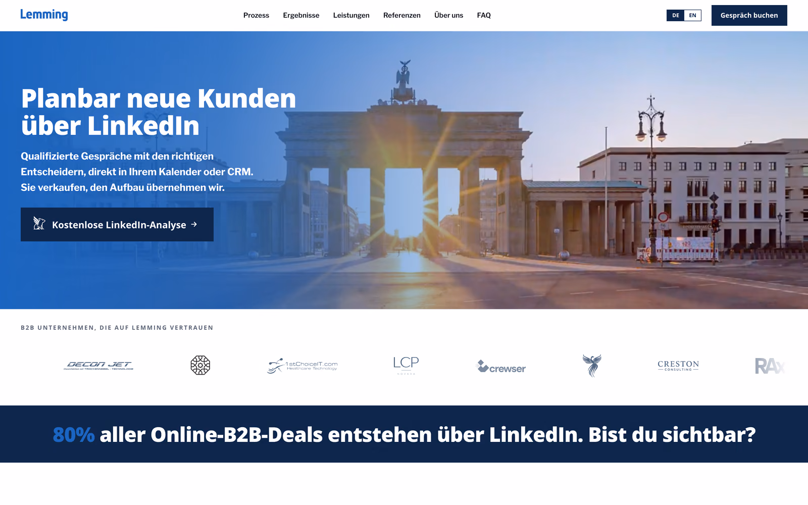 lemming.marketing – Website von OneDaySite